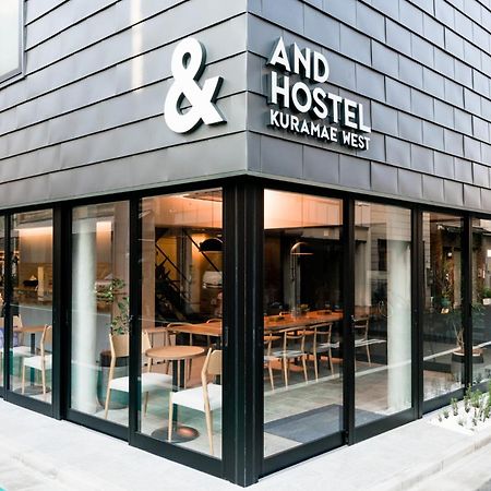 &And Hostel Kuramae West Tokio Exterior foto